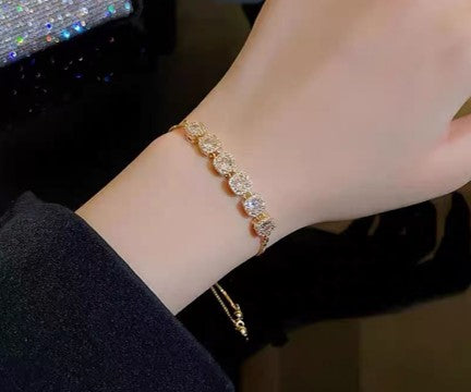 Diamond Bracelet - Adjustable Length