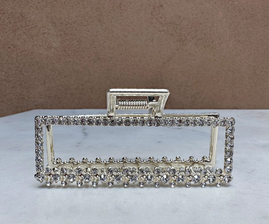 Square Diamond Hair clip