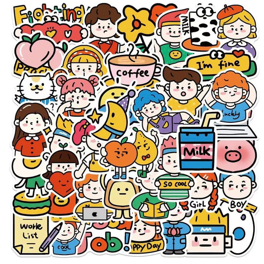 Mix Sticker (Random 10 Pieces)