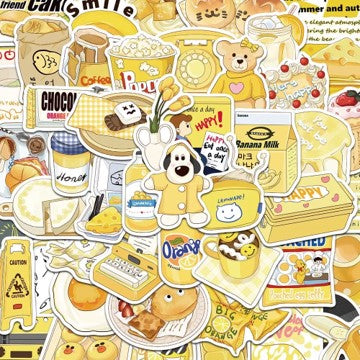 Yellow Sticker (Random 15 Pieces)