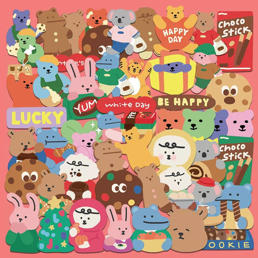 Zoo Sticker (Random 15 Pieces)